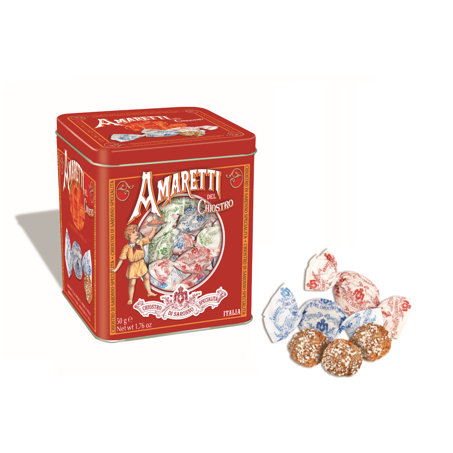 Chiostro di Saronno® | Amaretti del Chiostro® | Amarettini Croccanti ...